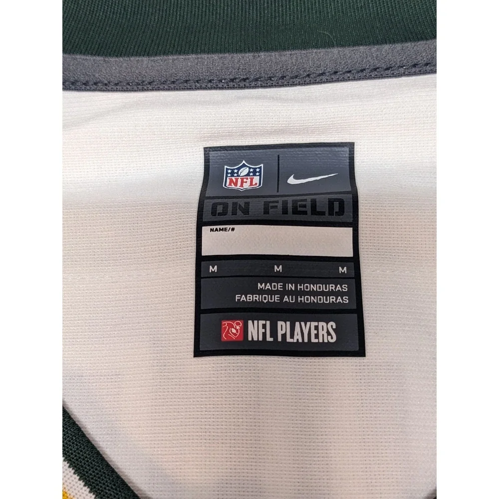 Nike‎ Green Bay Packers Aaron Rodgers 12 Jersey Womens Medium White NFL On Field